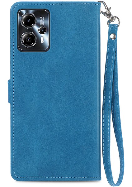 Ile Uyumlu Motorola Moto G23 Fermuarlı Kese Manyetik Kart Tutacağı Bilek Kayışlı Cüzdan Kesesi Motorola Moto G23 (Yurt Dışından) fırsatları