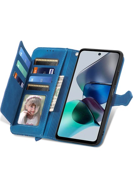 Ile Uyumlu Motorola Moto G23 Fermuarlı Kese Manyetik Kart Tutacağı Bilek Kayışlı Cüzdan Kesesi Motorola Moto G23 (Yurt Dışından) indirimleri
