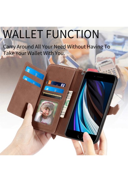 Ile Uyumlu Infinix Hot 10 Play Fermuarlı Kese Manyetik Kart Tutacağı Bilek Kayışlı Cüzdan Kesesi Infinix Hot 10 Play (Yurt Dışından) indirimleri