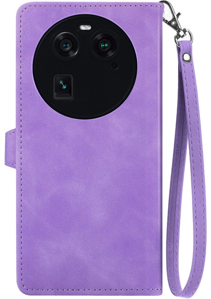 Ile Uyumlu Oppo Find X6 Fermuarlı Kese Manyetik Kart Tutacağı Bilek Kayışlı Cüzdan Kesesi Oppo Find X6 (Yurt Dışından) fırsatları