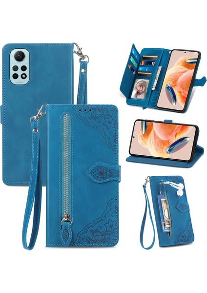 Ile Uyumlu Redmi Note 12 Pro 4g Fermuarlı Kese Manyetik Kart Tutacağı Bilek Kayışlı Cüzdan Kesesi Redmi Note 12 Pro 4g (Yurt Dışından) modelleri