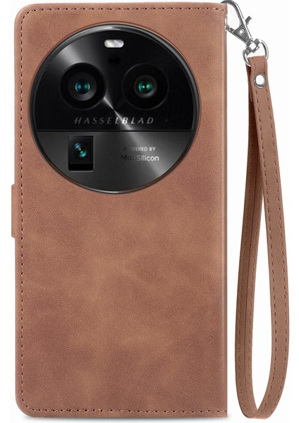 Ile Uyumlu Oppo Find X6 Pro Fermuarlı Kese Manyetik Kart Tutacağı Bilek Kayışlı Cüzdan Kesesi Oppo Find X6 Pro (Yurt Dışından) fırsatları