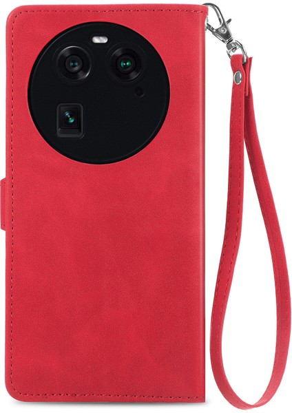 Ile Uyumlu Oppo Find X6 Fermuarlı Kese Manyetik Kart Tutacağı Bilek Kayışlı Cüzdan Kesesi Oppo Find X6 (Yurt Dışından) fırsatları