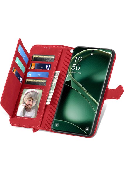 Ile Uyumlu Oppo Find X6 Fermuarlı Kese Manyetik Kart Tutacağı Bilek Kayışlı Cüzdan Kesesi Oppo Find X6 (Yurt Dışından) indirimleri