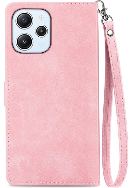 Ile Uyumlu Xiaomi Redmi 12 Fermuarlı Kese Manyetik Kart Tutacağı Bilek Kayışlı Cüzdan Kesesi Xiaomi Redmi 12 (Yurt Dışından) fırsatları