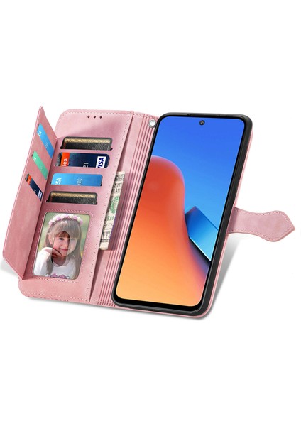 Ile Uyumlu Xiaomi Redmi 12 Fermuarlı Kese Manyetik Kart Tutacağı Bilek Kayışlı Cüzdan Kesesi Xiaomi Redmi 12 (Yurt Dışından) indirimleri