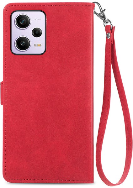 Ile Uyumlu Xiaomi Redmi Note 12 Pro Fermuarlı Kese Manyetik Kart Tutacağı Bilek Kayışlı Cüzdan Kesesi Xiaomi Redmi Note 12 Pro (Yurt Dışından) fırsatları