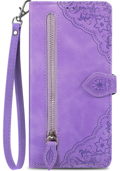 Ile Uyumlu Xiaomi Redmi Note 12 Pro Fermuarlı Kese Manyetik Kart Tutacağı Bilek Kayışlı Cüzdan Kesesi Xiaomi Redmi Note 12 Pro (Yurt Dışından) modelleri