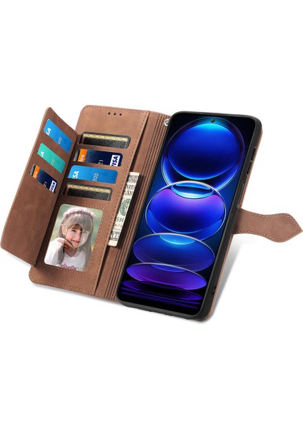 Ile Uyumlu Xiaomi Redmi Note 12 Pro Fermuarlı Kese Manyetik Kart Tutacağı Bilek Kayışlı Cüzdan Kesesi Xiaomi Redmi Note 12 Pro (Yurt Dışından) indirimleri