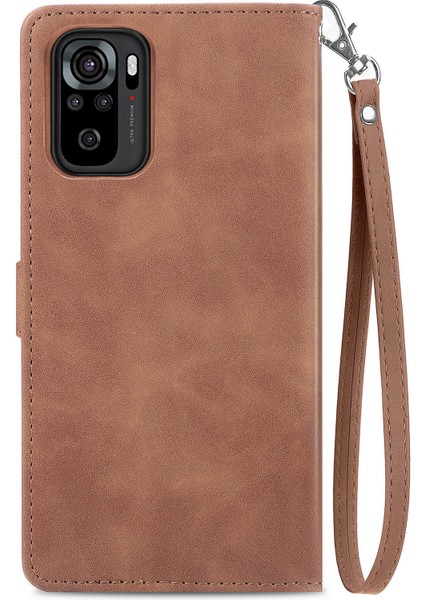 Ile Uyumlu Xiaomi Redmi Note 10S Fermuarlı Kese Manyetik Kart Tutacağı Bilek Kayışlı Cüzdan Kesesi Xiaomi Redmi Note 10S (Yurt Dışından) fırsatları