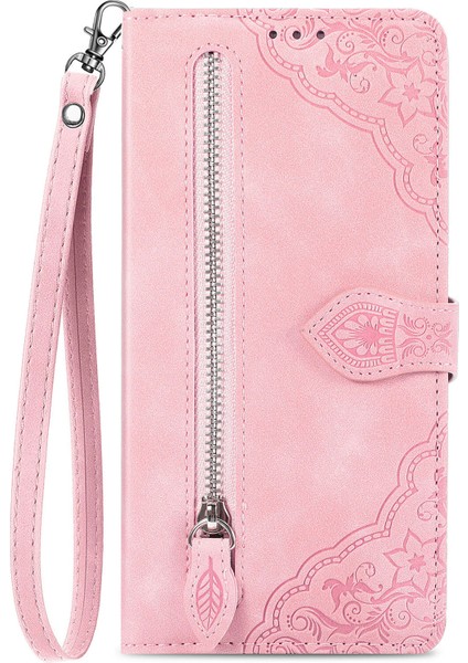 Ile Uyumlu Oppo A57 4g Fermuarlı Kese Manyetik Kart Tutacağı Bilek Kayışlı Cüzdan Kesesi Oppo A57 4g (Yurt Dışından) modelleri