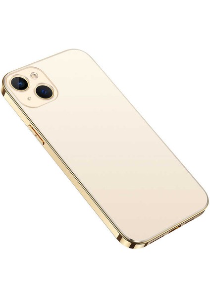 iPhone 13 Kılıf Zore Bobo Kapak-Gold