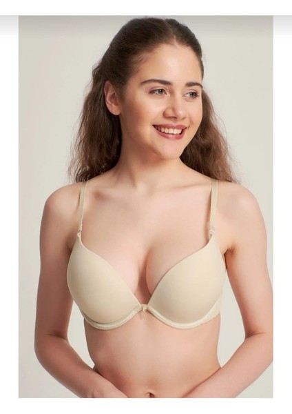 7034 Kadın Duble Destekli Sihirli Sütyen Tekli