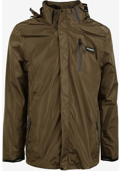 Haki Erkek Kapüşonlu 3 In 1 Mont D3WM-MNT14