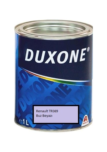 2k Renault TR369 Buz Beyazı Düz Boya 1 Litre
