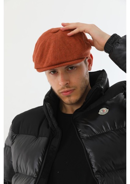 Erkek Kasket Peaky Blinders Kaşe Kumaş Şapka Kasket