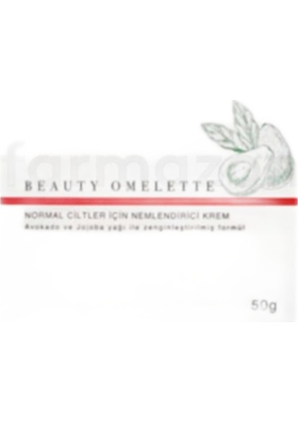 Beauty Omelette Kuru Ve Hassas Ciltler Için Nemlendirici Krem 50 Gr