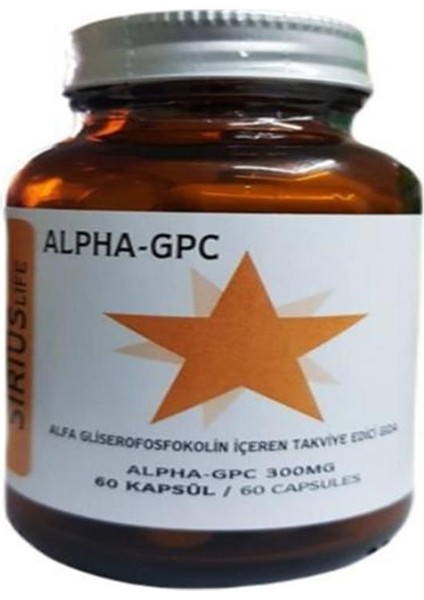 Sirius Life Alpha-Gpc 60 Kapsül