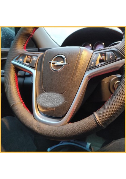 Opel Insignia Araca Özel Direksiyon Kılıfı(Kırmızı Yüzüklü) fırsatları