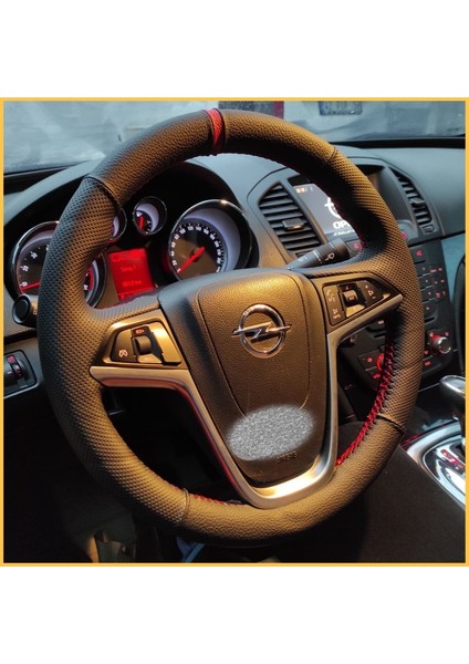 Opel Insignia Araca Özel Direksiyon Kılıfı(Kırmızı Yüzüklü) indirimleri
