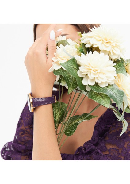 Huawei Watch Kadın Kordon Mor Huawei Watch 4 Gt Gt2 Gt 3 Pro Seramik Elegant 42MM 20MM Hakiki Deri Kayış fiyatları