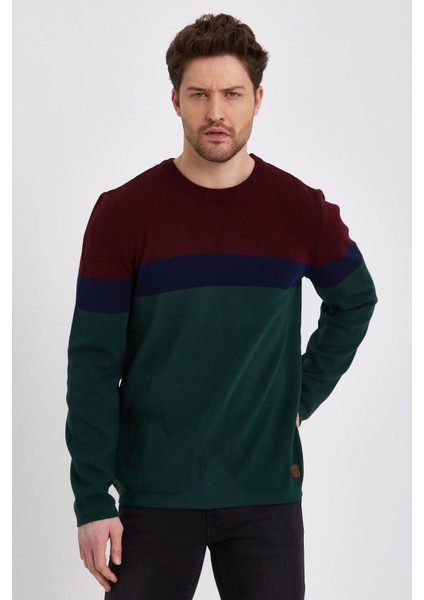 Renk Bloklu Kazak (E22-5701) fiyatları