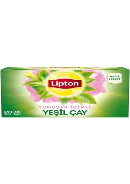 Yumuşak Içimli Yeşil Çay 20 Poşet