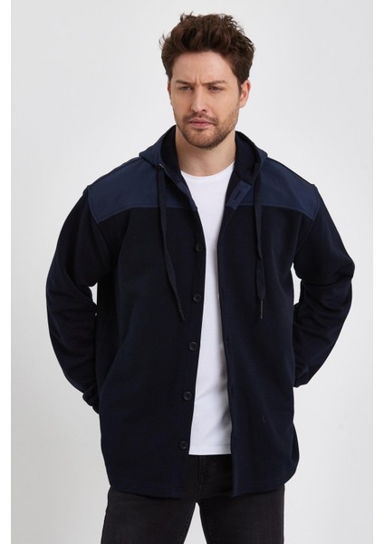 Alexandergardı Paraşüt Kumaş Detaylı Oversize Hırka (E22-61000) fiyatları