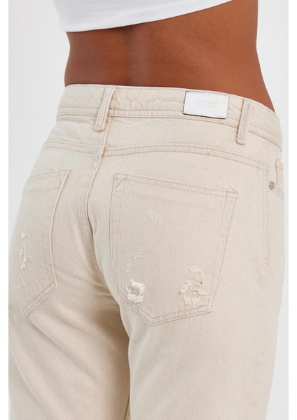 Özel Koleksiyon Yırtık Detaylı Denim Pantolon (AG-1051G) indirimleri