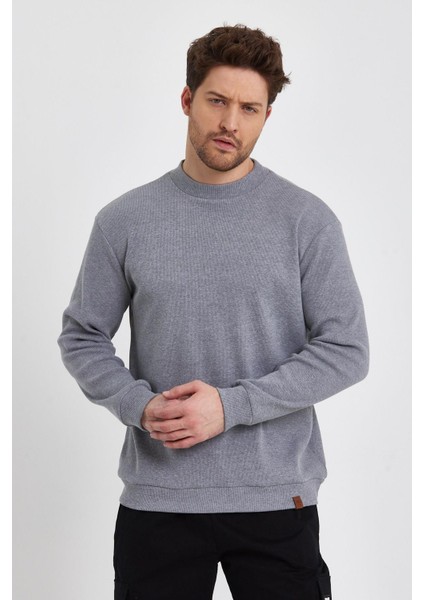 Kaşkorse Kumaş Sweatshirt (E22-761A)