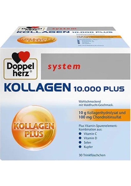 Doppelherz Kollagen 10.000 Plus 30 Flakon 4009932625417
