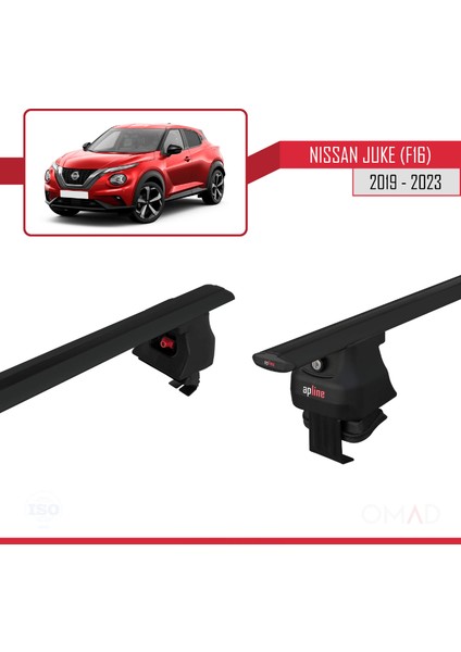 Nissan Juke F16 2019 ve Sonrası ile Uyumlu Ace-4 Ara Atkı Tavan Barı Siyah fırsatları