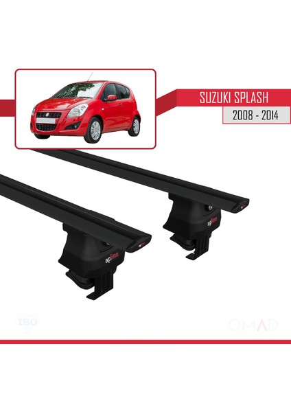 Suzuki Splash 2008-2014 Arası ile Uyumlu Ace-4 Ara Atkı Tavan Barı Siyah