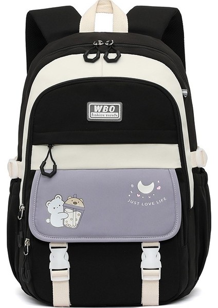 Love Home Ortaokul Öğrencileri Için 3. Sınıftan 6. Sınıfa Kadar Olan Ilkokul Kız Çocukları Için Büyük Kapasiteli Hafif Okul Çantası (Yurt Dışından)