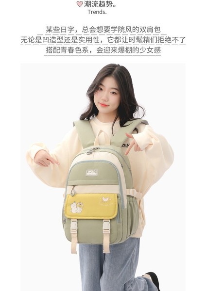 Love Home Ortaokul Öğrencileri Için 3. Sınıftan 6. Sınıfa Kadar Olan Ilkokul Kız Çocukları Için Büyük Kapasiteli Hafif Okul Çantası (Yurt Dışından) fırsatları