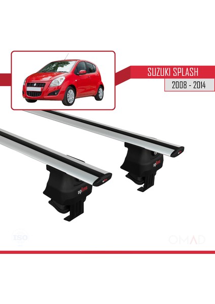 Suzuki Splash 2008-2014 Arası ile Uyumlu Ace-4 Ara Atkı Tavan Barı Gri modelleri