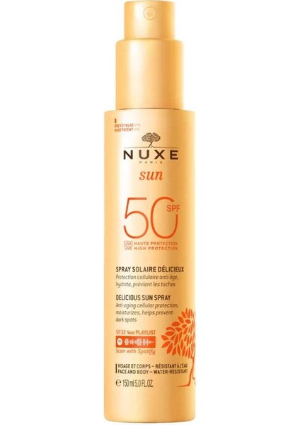 Sun Güneş Koruyucu Yüz ve Vücut Sütü Spf 50 150 ml