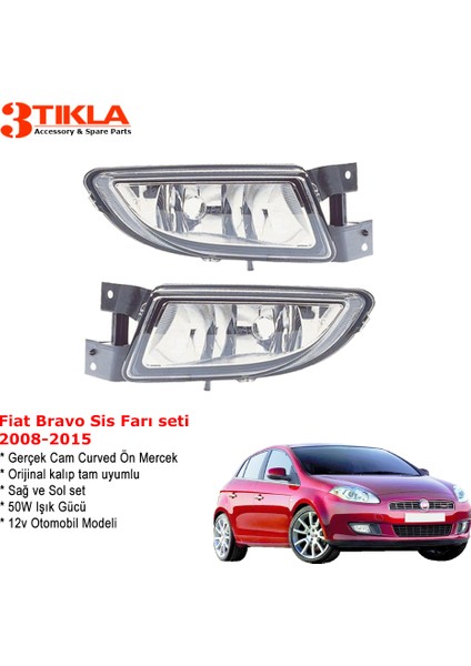 Fiat Bravo 2009 Sis Farı Takımı fiyatları