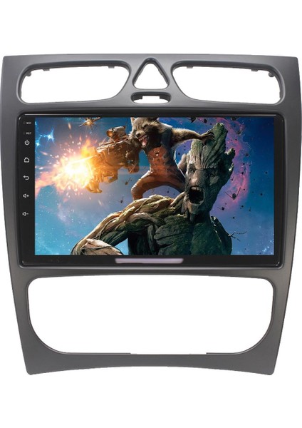 Mercedes C Class W203 Android 13 Multimedya Carplay 4gb RAM+64GB HDD 2001-2004 Navigasyon Ekran