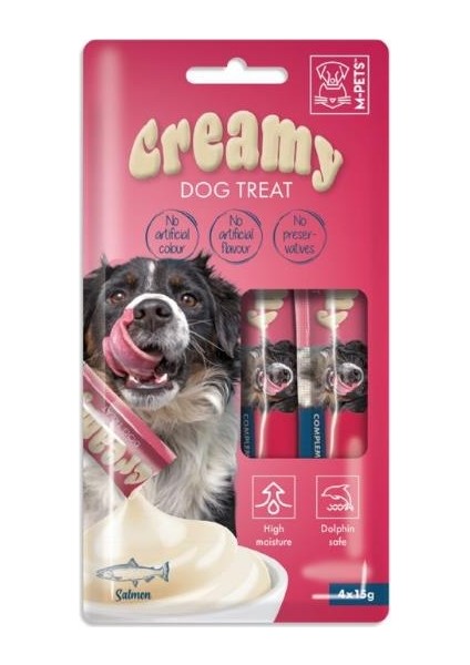 Somonlu Köpek Ödül Kreması 4X15 gr