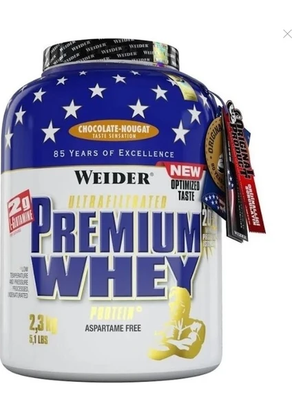 Premium Whey Protein Tozu 2300 gr  Çikolata