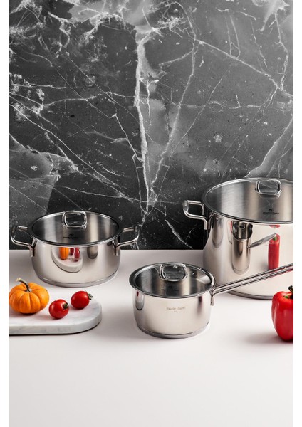 Chloe Çelik Tekli 16 cm Cam Kapaklı Sos Tenceresi fiyatları