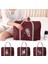 5blue Y Katlanır Seyahat Çantası Kadın Seyahat Bagaj Çantaları Büyük Kapasiteli Mavi Mektup Baskı Taşınabilir Tote Duffel Set Gecelik Bayan Erkekler Için (Yurt Dışından) 3