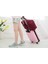 5pink J Seyahat Çantası Unisex Katlanabilir Çanta Organizatör Büyük Kapasiteli Taşınabilir Bagaj Çantası Pembe Mektup Adı Desen Seyahat Aksesuarları (Yurt Dışından) 5