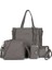 Dgy1 4 Adet Kadınlar Lady Moda Çanta Omuz Çantaları Bez Çanta Messenger Satchel Seti Çanta Crossbody Kart Kutusu Tutucu Cüzdan Kızlar Için (Yurt Dışından) 1