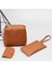 Dgy1 4 Adet Kadınlar Lady Moda Çanta Omuz Çantaları Bez Çanta Messenger Satchel Seti Çanta Crossbody Kart Kutusu Tutucu Cüzdan Kızlar Için (Yurt Dışından) 4