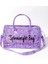 Purplespendanightbag Bling Lazer Pembe Geceyi Harcama Ita Çanta Kadın Temizle Çanta Tote Debriyaj Çanta 2022 Tas Ana Kesesi Femme Bolsa Mochila (Yurt Dışından) 1
