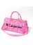 Mor Düz Bling Lazer Pembe Geceyi Harcamak Ita Çanta Kadın Temizle Çanta Tote Debriyaj Çanta 2022 Tas Ana Kesesi Femme Bolsa Mochila (Yurt Dışından) 5