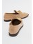Lour Bej Cilt Kadın Loafer 5