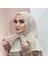 Çıt Çıtlı Hasema Üstü Uyumlu Hijab Bone Ten 2
